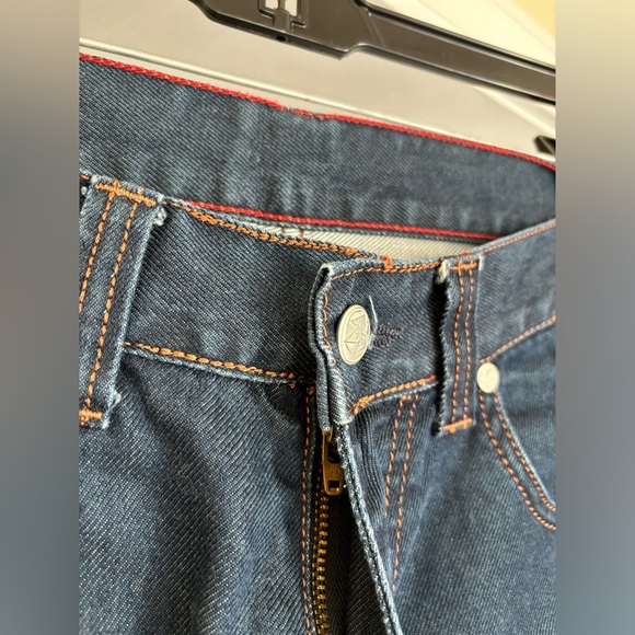 Used PIMP Men’s Medium Blue Wide Leg Relaxed Jeans in Size 32 - Picture 8 of 14